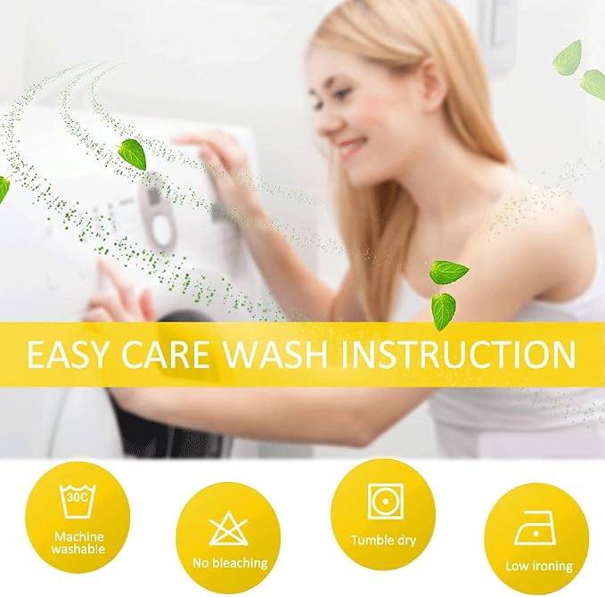 NICETOWN Stone Blue Room Darkening Curtain Panels 102" Length - Image 8