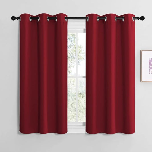 NICETOWN Christmas Short Blackout Curtains by NICETOWN