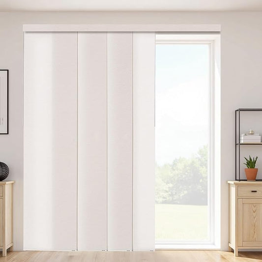 VEVOR Panel Track Blinds, Extendable Track from 45.8 in to 86 in W, Trimmable by VEVOR