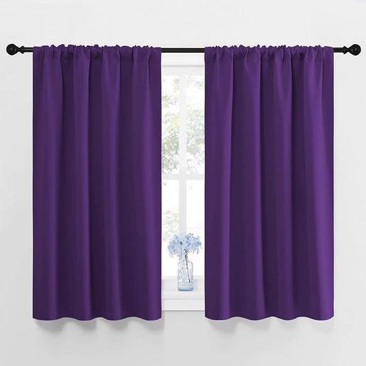 NICETOWN Blackout Purple Curtains by NICETOWN