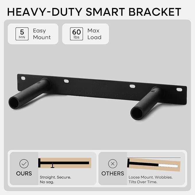 Homeforia 12 inch Oak Floating Shelf, High End Solid Real Wood 12inch Small - Image 4
