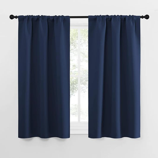 NICETOWN Kitchen Curtains, Short Blackout Curtains & Drapes, Thermal Insulated by NICETOWN
