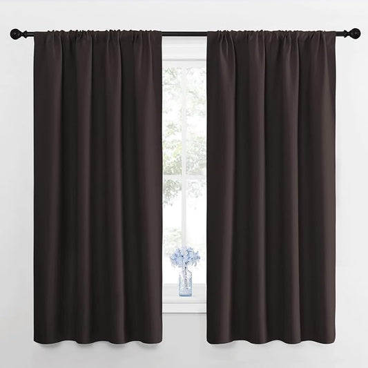 NICETOWN Blackout Curtain Panels 63 inches by NICETOWN