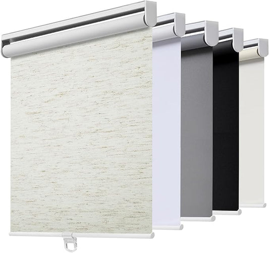 Cordless Roller Shades Blackout Blinds by AOSKY