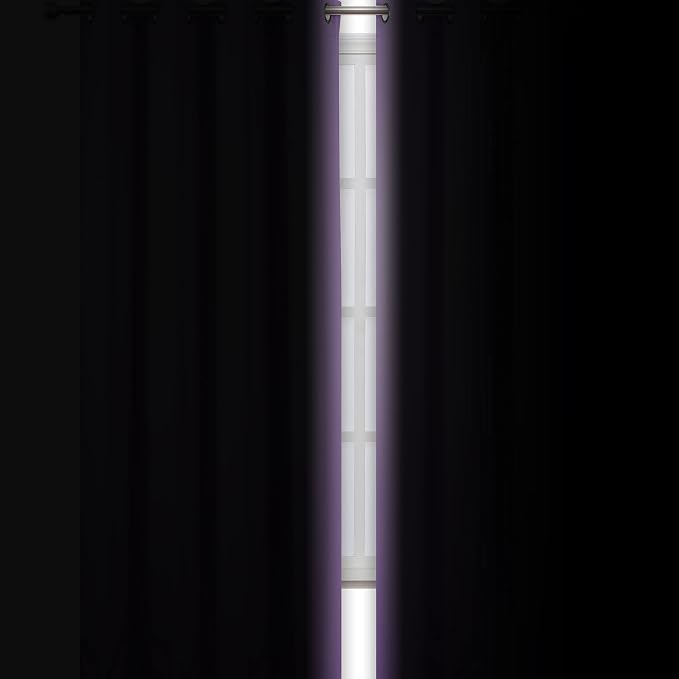 LEMOMO Blackout Curtains 66 x 95 inch/Lavender Curtains Set of 2 Panels/Thermal - Image 3