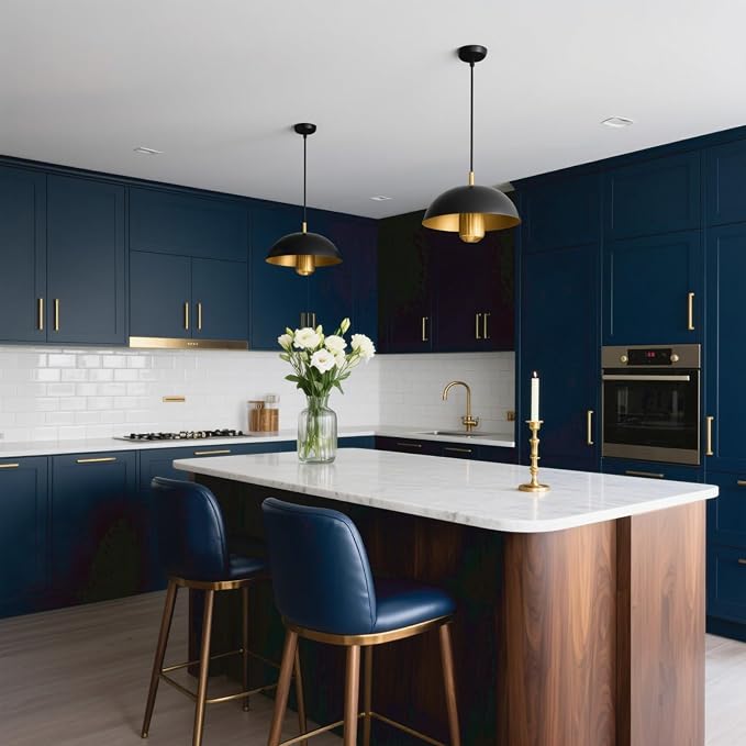 Yancorp 16"x394" Matte Blue Contact Papaer Peel and Stick Wallpaper Vinyl Wrap - Image 7