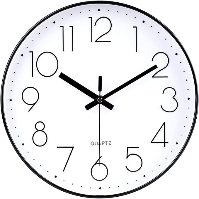 jomparis 16 Inch Large Wall Clock Modern Elegant Style by JOMPARIS