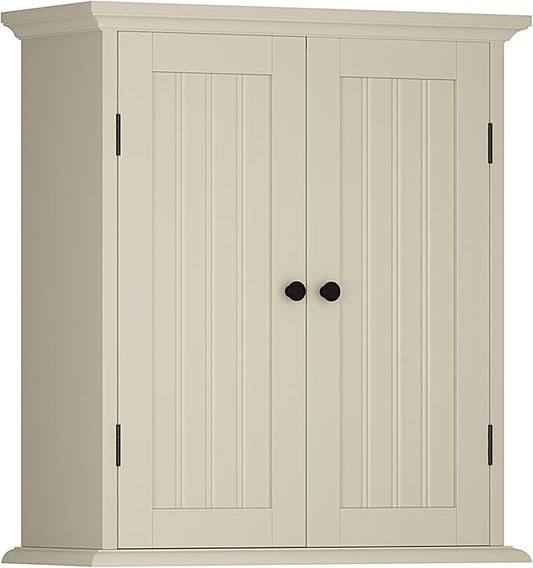 ChooChoo Bathroom Wall Cabinet, Over The Toilet Space Saver Storage Cabinet by ChooChoo