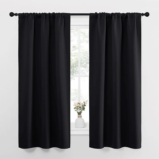 NICETOWN Black Out Curtain Panels by NICETOWN