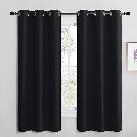 NICETOWN Bathroom Blackout Thermal Curtains and Drapes by NICETOWN