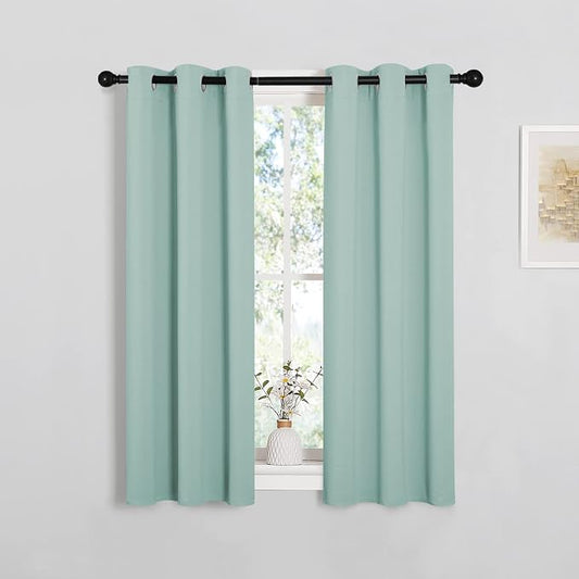 NICETOWN Thermal Insulated Curtains Blackout Draperies, Window Treatment Solid by NICETOWN