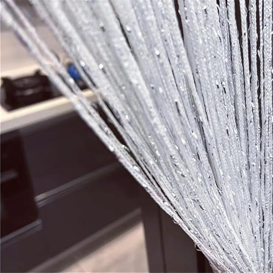 ave split Decorative Door String Curtain Wall Panel Fringe Window Panel Drapes by avesplit
