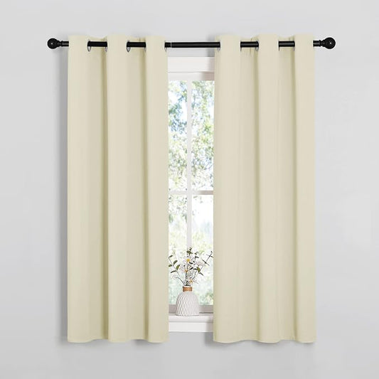 NICETOWN Room Darkening Draperies Window Curtain Panels, Thermal Insulated by NICETOWN