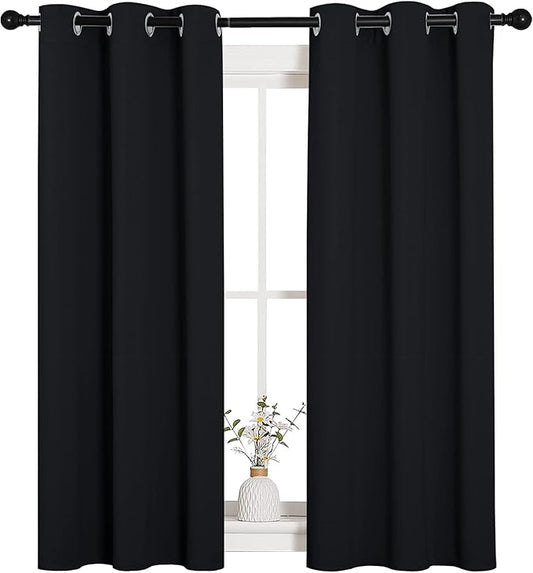 NICETOWN Blackout Draperies Window Curtain Panels, Autumn/Winter Thermal by NICETOWN