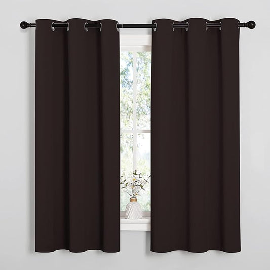 NICETOWN Room Darkening Draperies Curtains, Energy Smart Thermal Insulated by NICETOWN