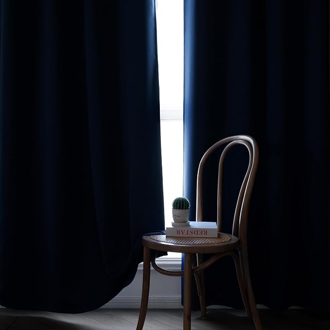 IGEMAEVE Blackout Doorway Curtains 84 Inch Length, Closet Curtain - Image 7