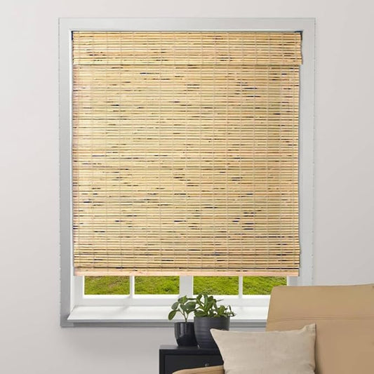 ARLO BLINDS Sheer Bamboo Roman Shades by ArloBlinds