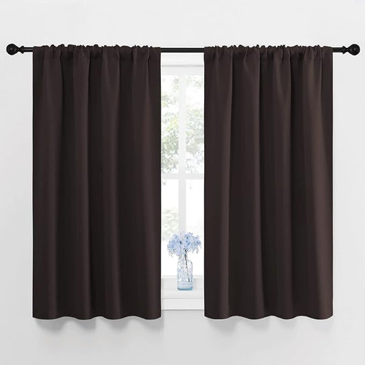 NICETOWN Blackout Curtain Panels 45 inches Long by NICETOWN