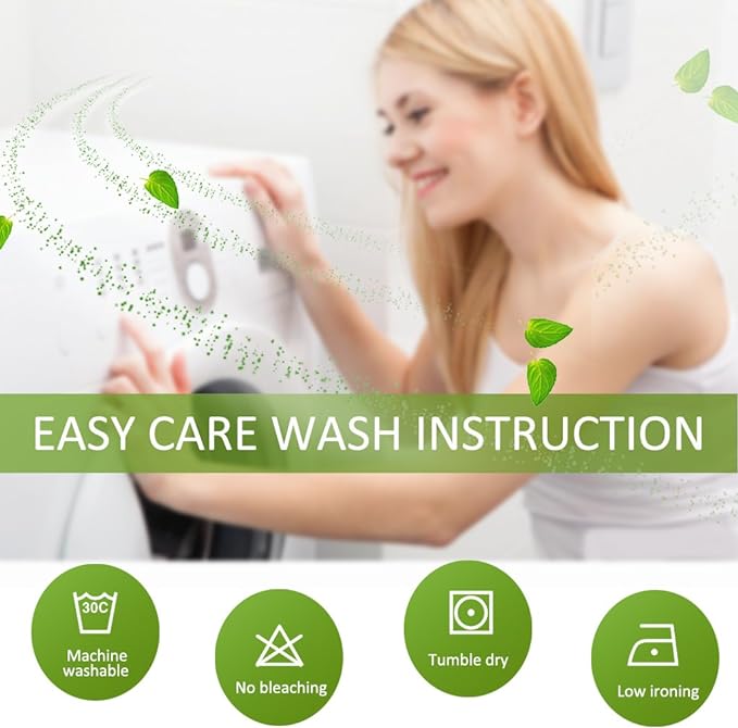 NICETOWN 100% Blackout Blinds, Laundry Room Decor Window Treatment Curtains - Image 8