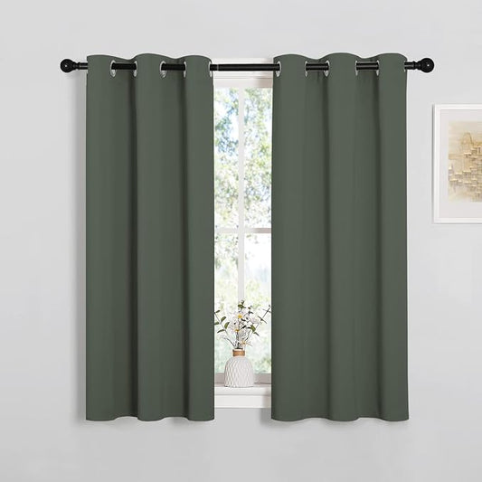 NICETOWN Dark Mallard Blackout Curtain Panels by NICETOWN