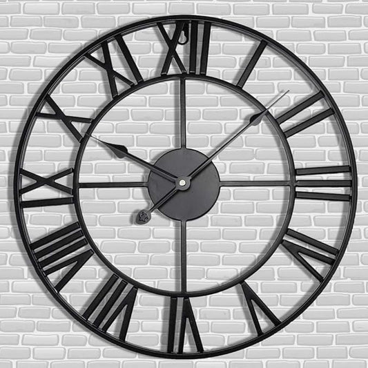 Antique Tower 30 inch Large Roman Numeral Wall Clock, Indoor Outdoor Patio by Letmaliy