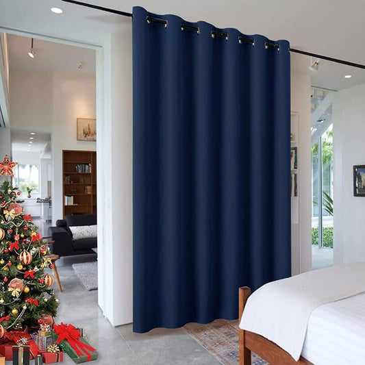 RYB HOME Privacy Room Partition Curtains Blackout Drapes Energy Efficient Odor by RYBHOME