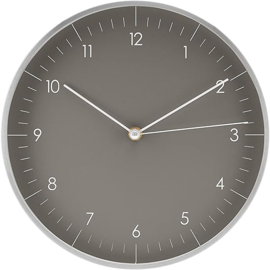 LUUK LIFESTYLE Wall Clock with Silent Movement, Minimalist Scandinavian Design by LUUKLIFESTYLE