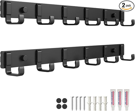 16-Inch Wall Mount Coat Rack by Geobella