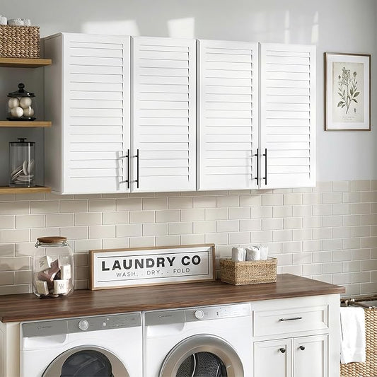 Furnaza 60" W Laundry Room Wall Cabinet by Furnaza
