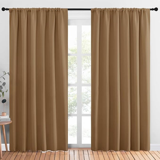 NICETOWN Living Room Curtains, 1 Pair, 70 x 84-inch, Home Decorations Thermal by NICETOWN