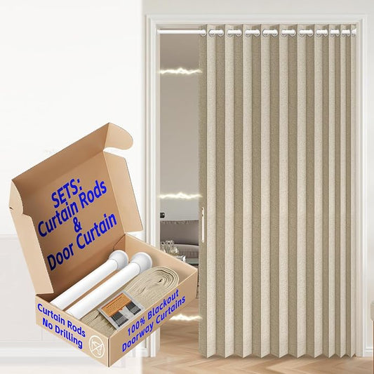 AJAZZ Blackout Accordion Door by AJAZZ