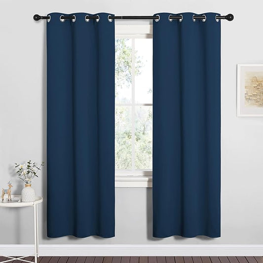 NICETOWN Bedroom Curtain Panels Blackout Draperies, Thermal Insulated Solid by NICETOWN