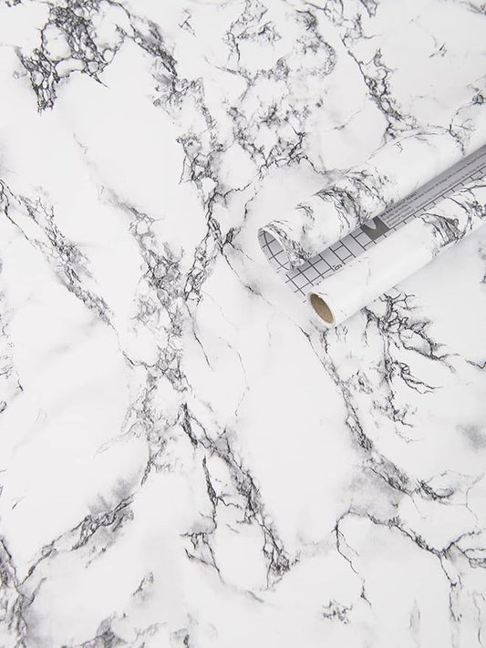 Art3d 15.8" x 120" Wall Panel Marble by Art3d