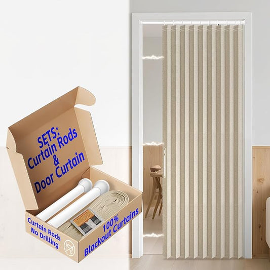 AJAZZ Blackout Accordion Door by AJAZZ