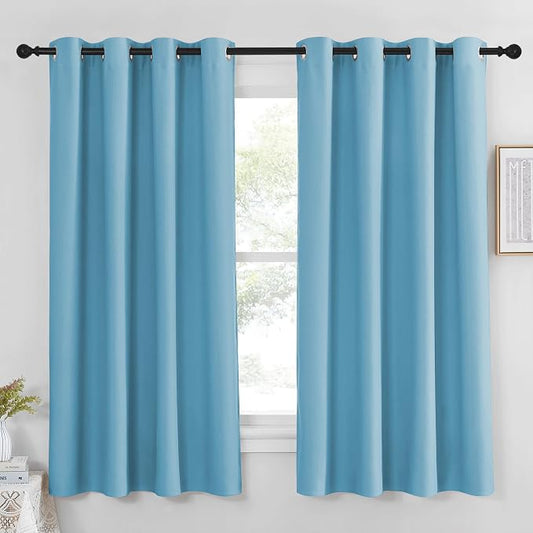 NICETOWN Blackout Curtain Panel 63 inch Long by NICETOWN