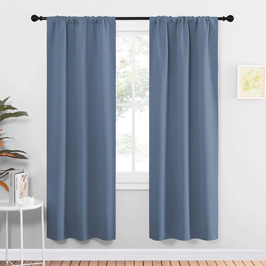 NICETOWN Blackout Curtains for Living Curtains, Home Decoration Solid Thermal by NICETOWN