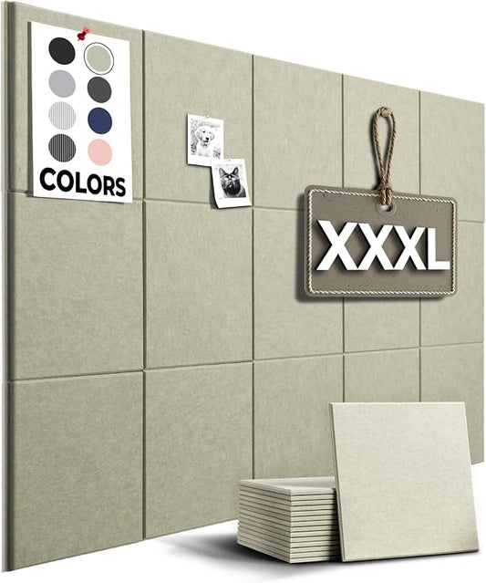 WALLHERO Corkboards for Wall, Pin Up Board, Office Board for Wall, Big Bulletin by WallHero