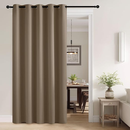 RYB HOME Mocha Total Blackout Curtains by RYBHOME
