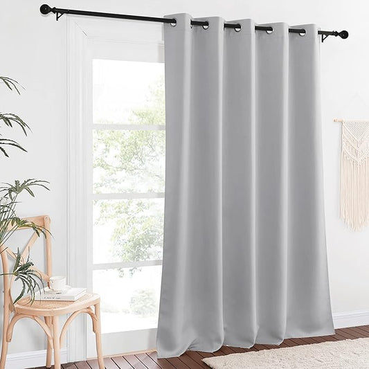 NICETOWN Blackout Long Window Curtain 90 inch Length by NICETOWN