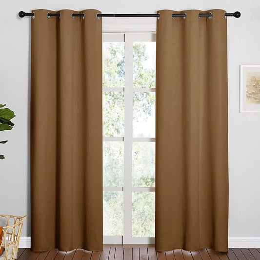 NICETOWN Sleek Blackout Curtains 84 inches Length by NICETOWN