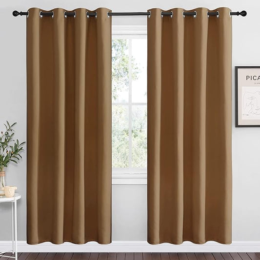 NICETOWN Sleek Blackout Curtains 78 inches Length by NICETOWN