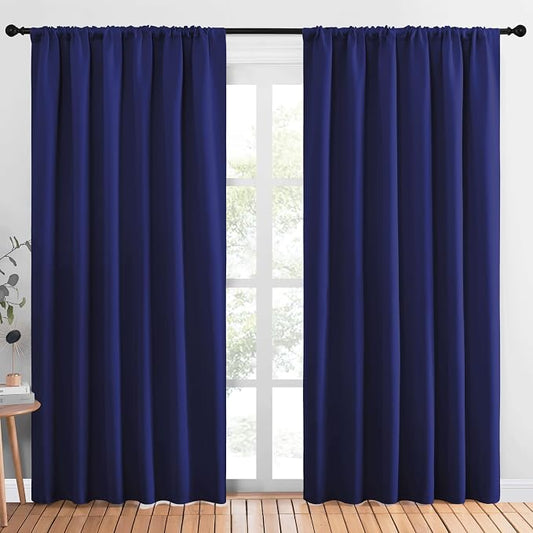 NICETOWN Living Room Curtains, 1 Pair, 70 x 84-inch, Home Decorations Thermal by NICETOWN