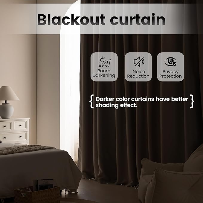 Room Divider Curtains, Extra Wide Theater Curtains Perfect - Image 5