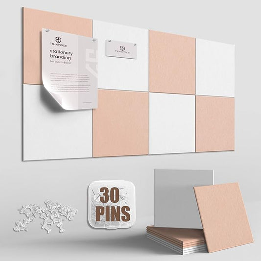 TSJOFFICE Large Cork Board for Wall by TSJOFFICE-WipeCleanThinkGreenWorkSmart