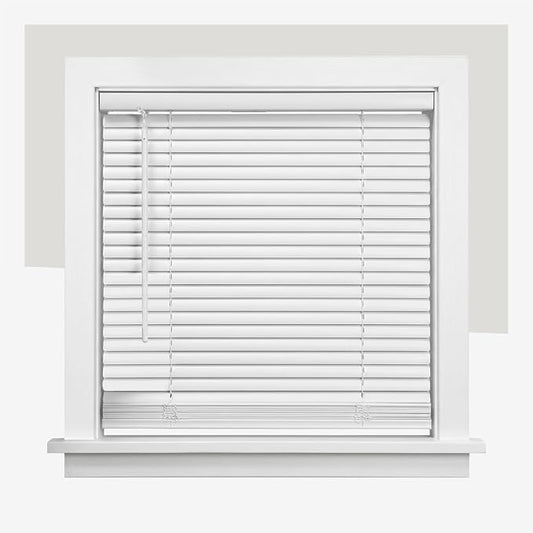 CHICOLOGY Cordless Mini Blinds for Indoor Windows, 23.5" W x 84" H, Light by CHICOLOGY