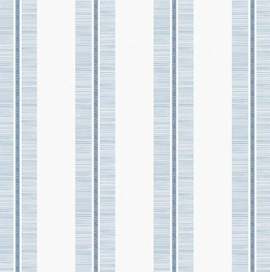 NextWall Beach Towel Stripe Peel and Stick Wallpaper by NextWall