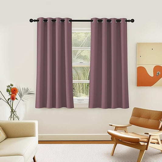 NICETOWN Room Darkening Short Curtain 54 inches Long by NICETOWN