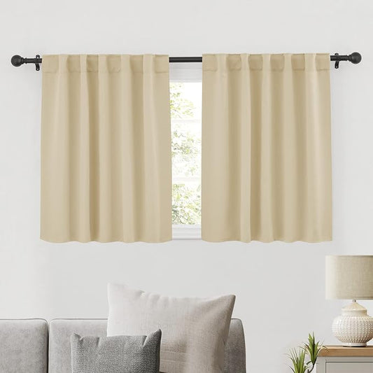 RYB HOME Bathroom Curtains Blackout by RYBHOME