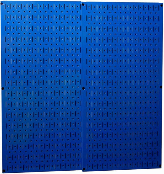 Wall Control 30-P-3232BU Blue Metal Pegboard Pack by Wall+Control