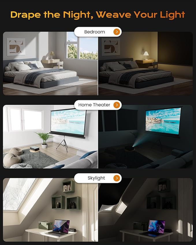 18" W x30 H Portable Blackout Curtains - Image 5